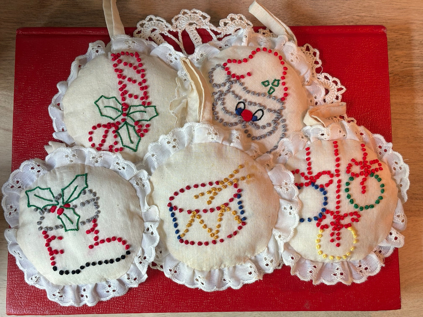 Hand Embroidered Oranaments