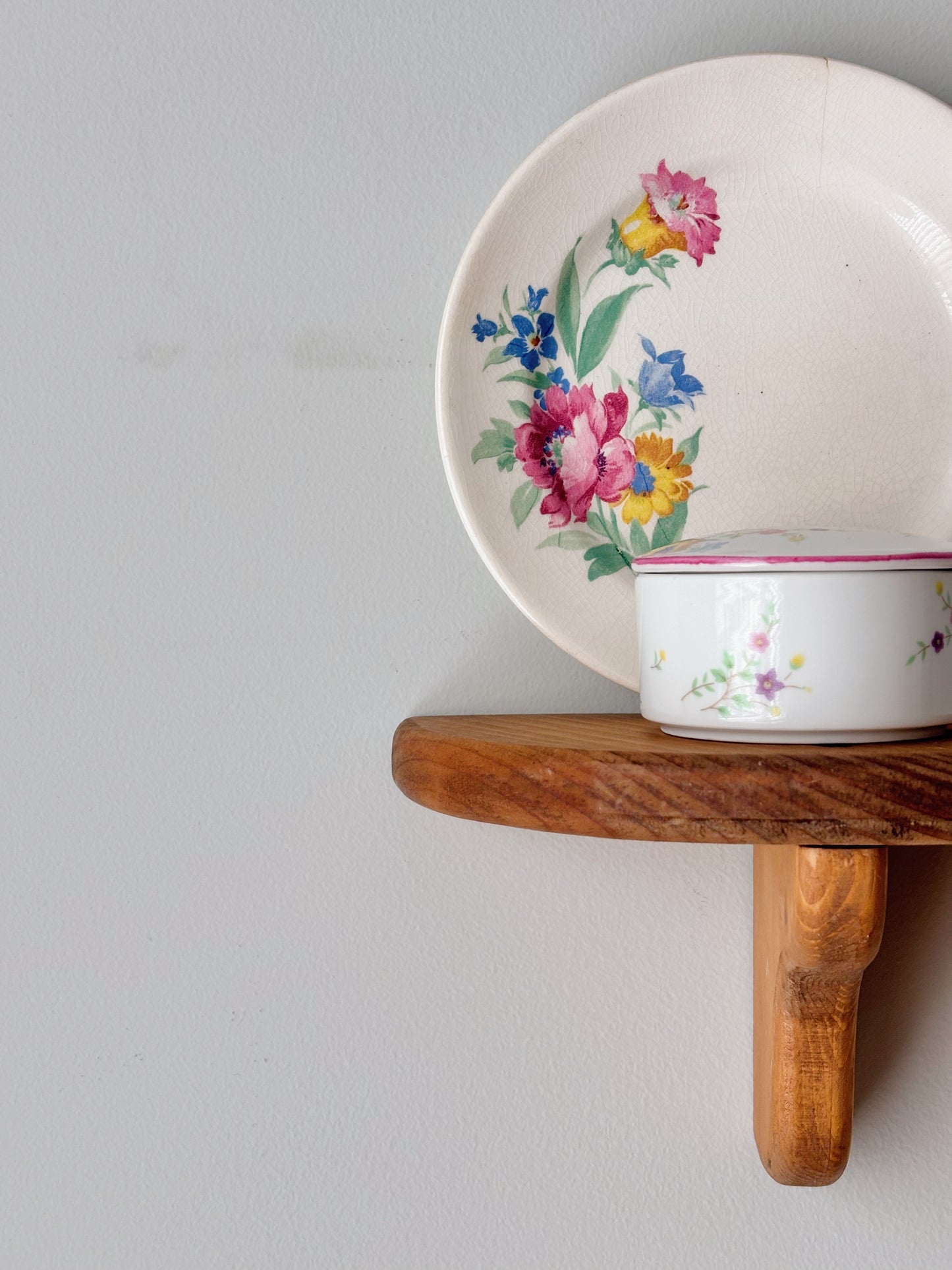 Floral Porcelain Trinket Box