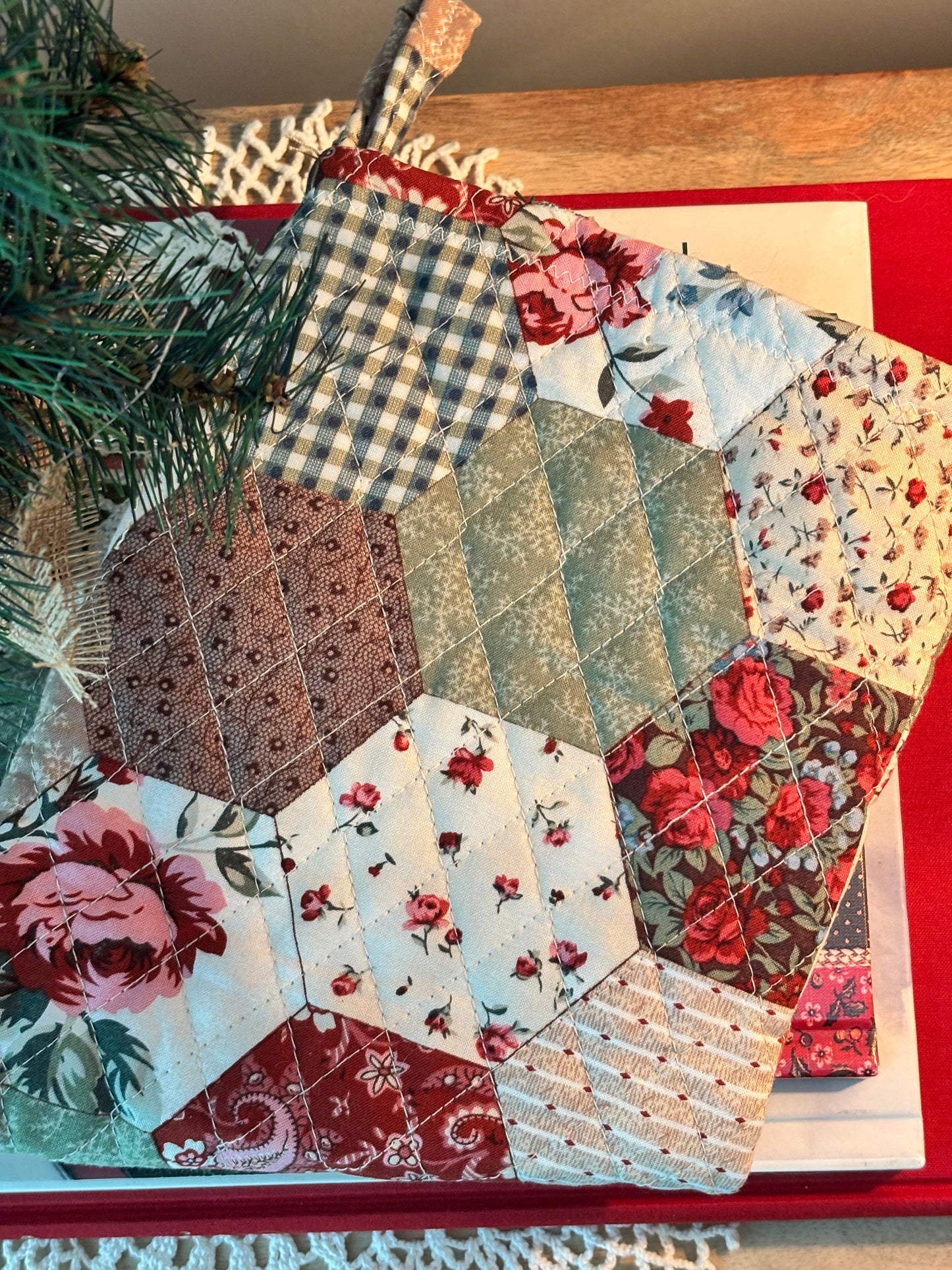 Quilted Patchwork Stocking