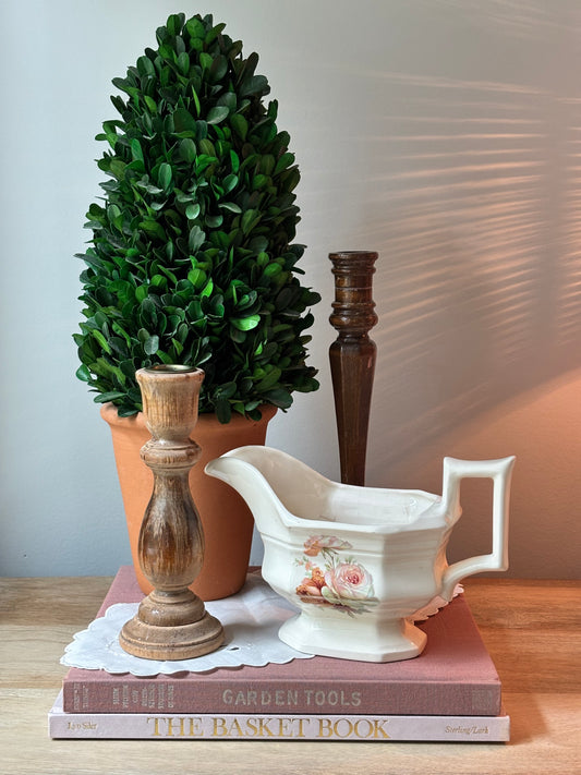 Floral Gravy Boat