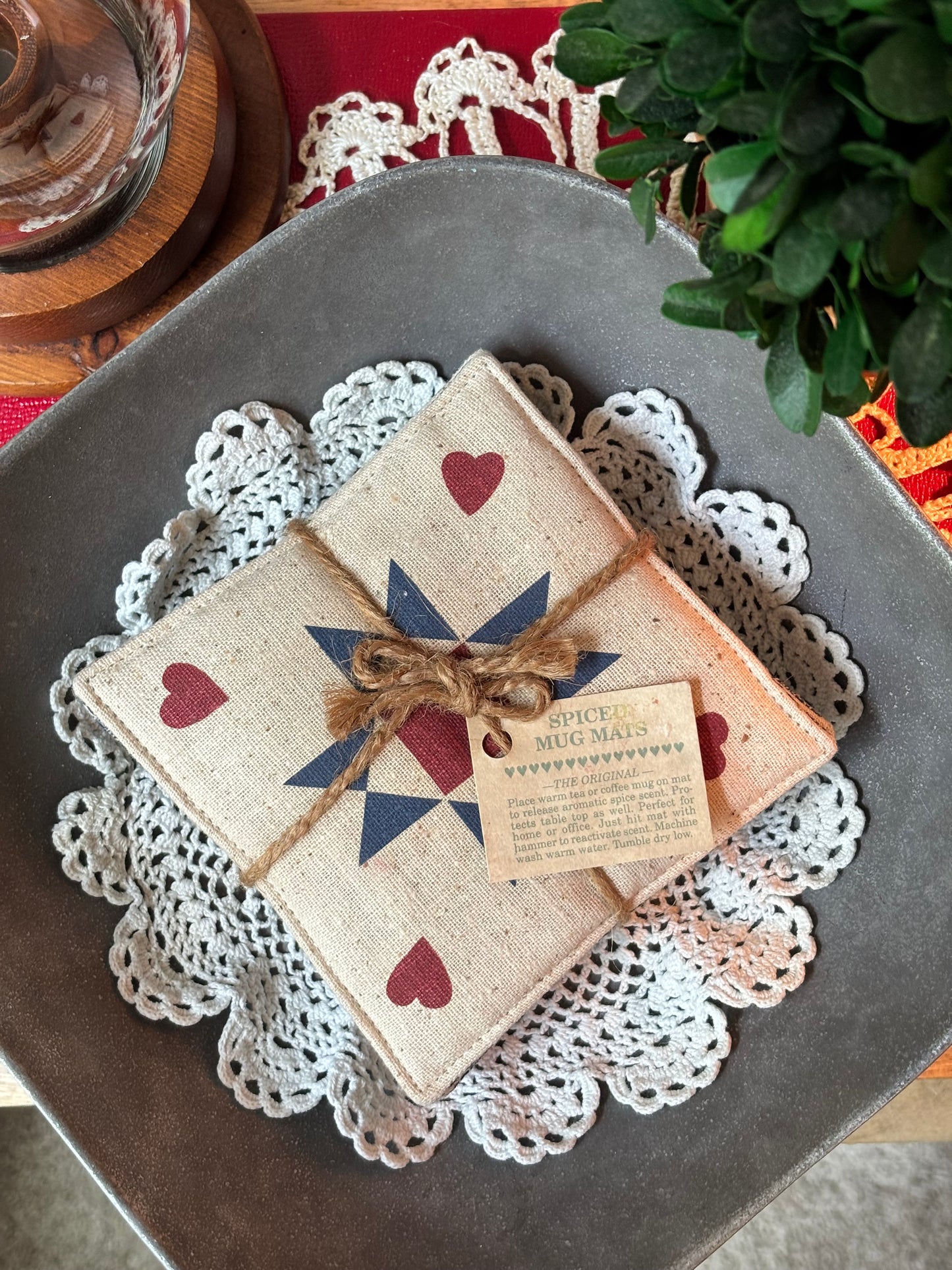 Set of 4 Spiced Mug Mats