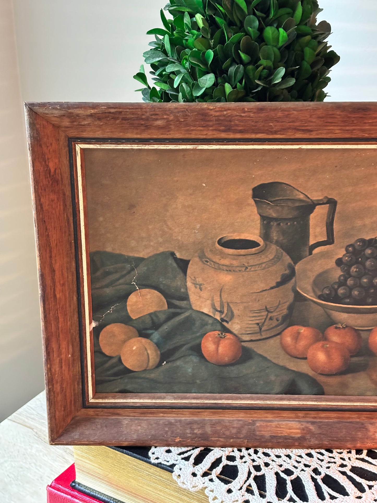 Henk Bos Rustic Still Life Framed Print