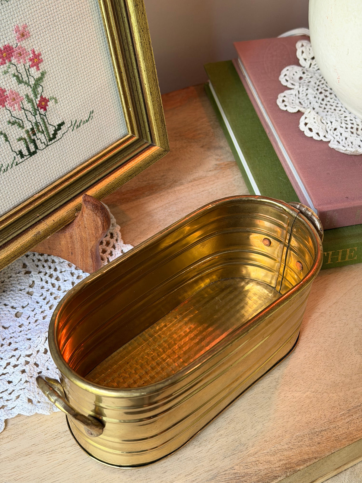 Brass Planter