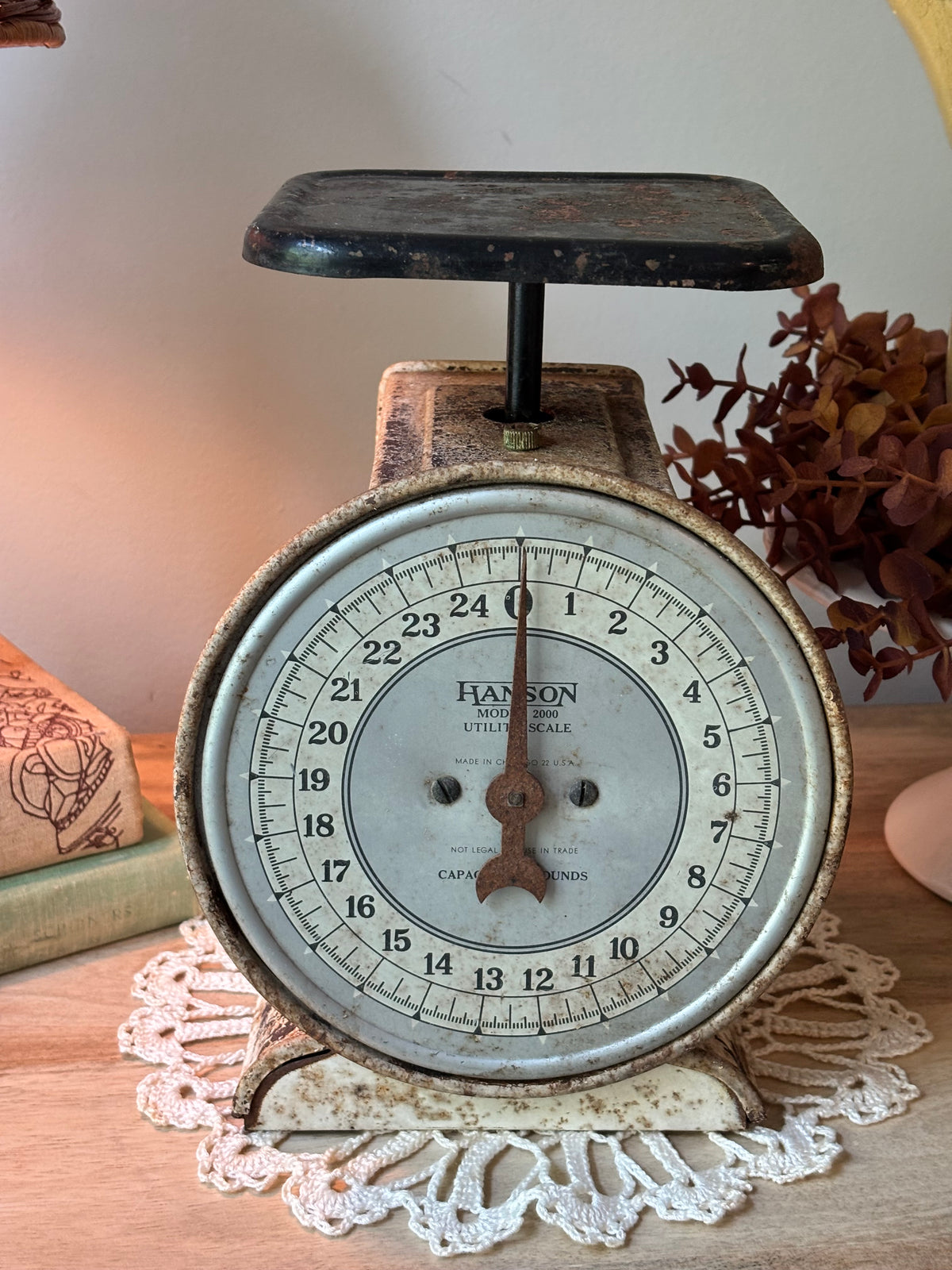 Primitive Chippy Kitchen Scale