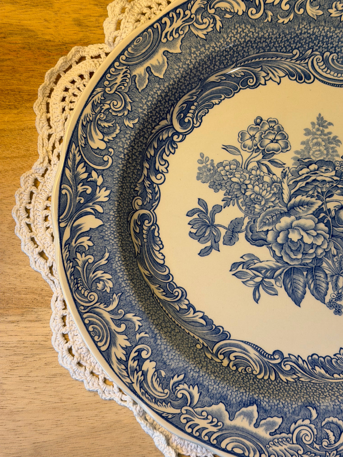 Blue and White Transferware & Plates