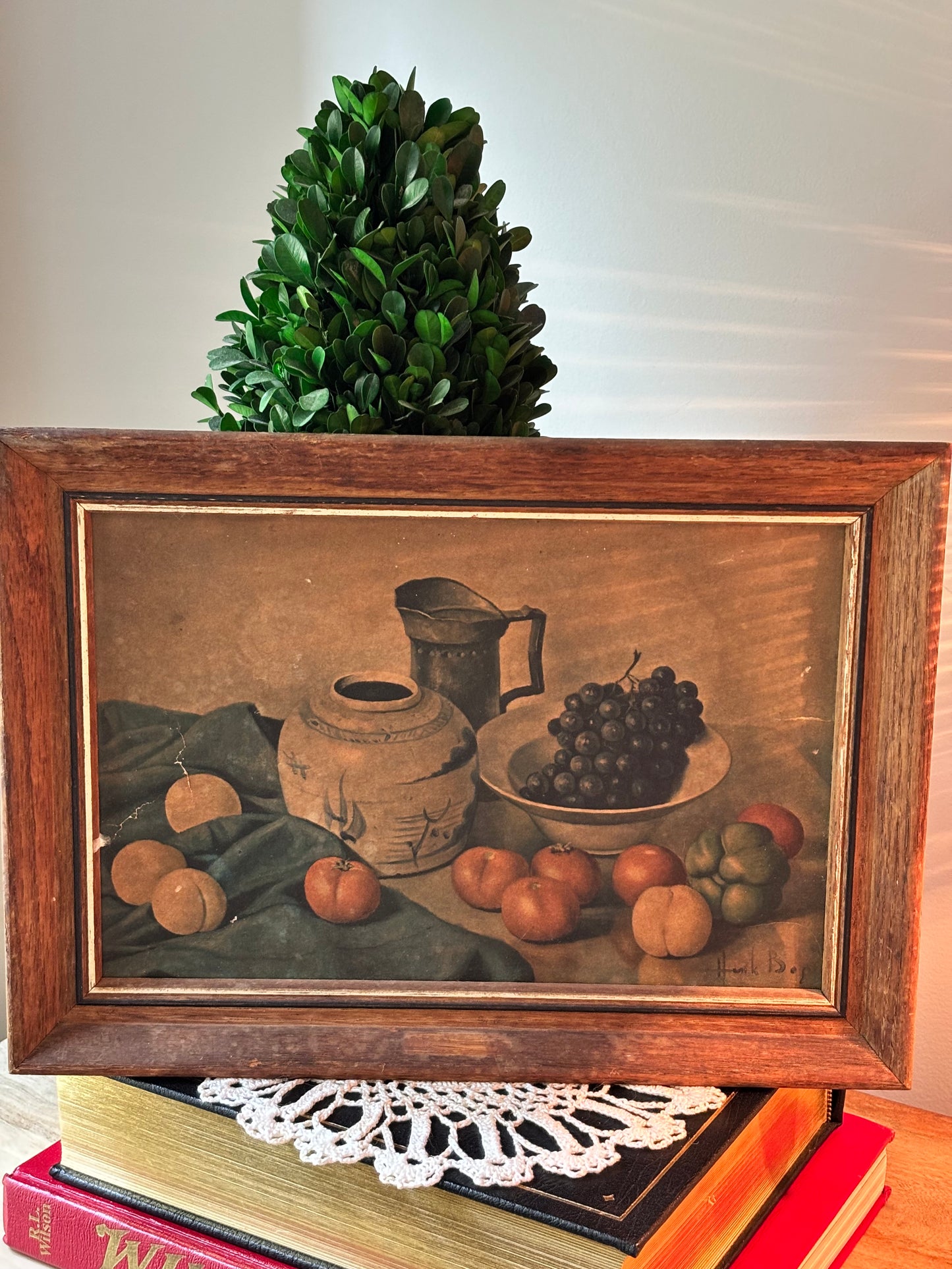 Henk Bos Rustic Still Life Framed Print
