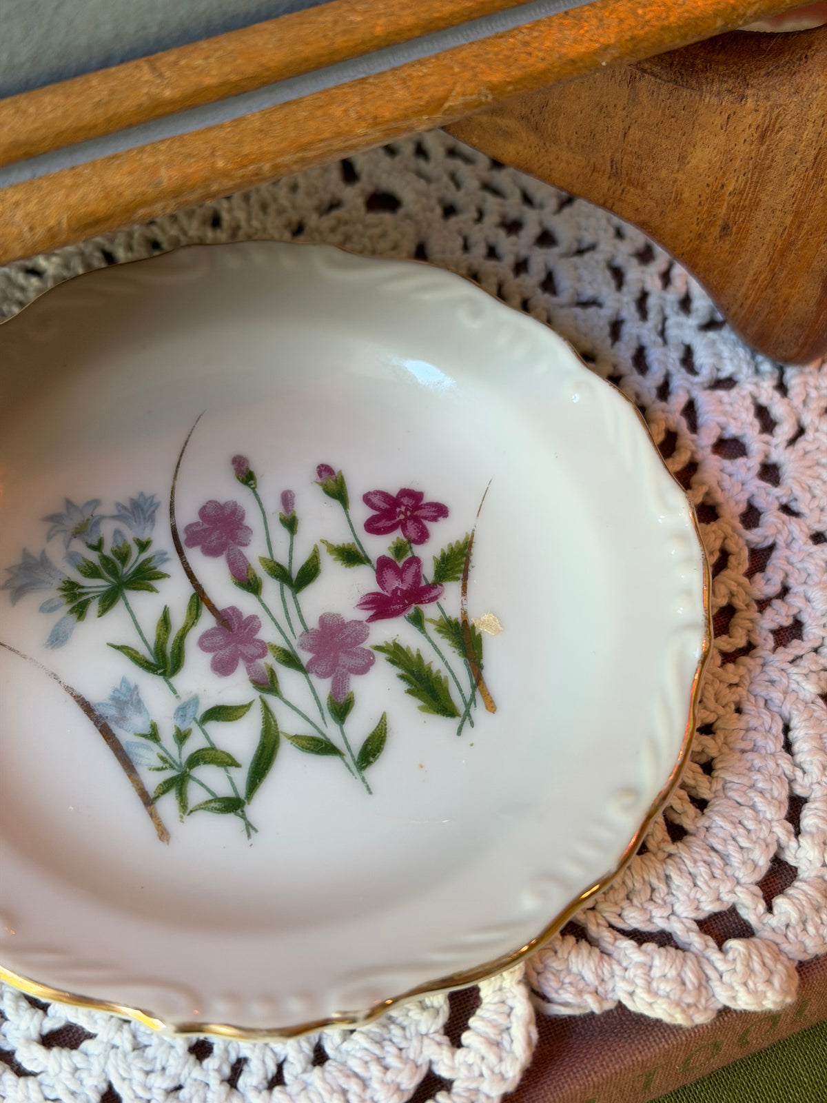 Floral Ring Dish