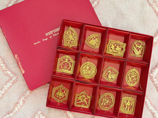 The Twelve Days of Christmas Ornaments