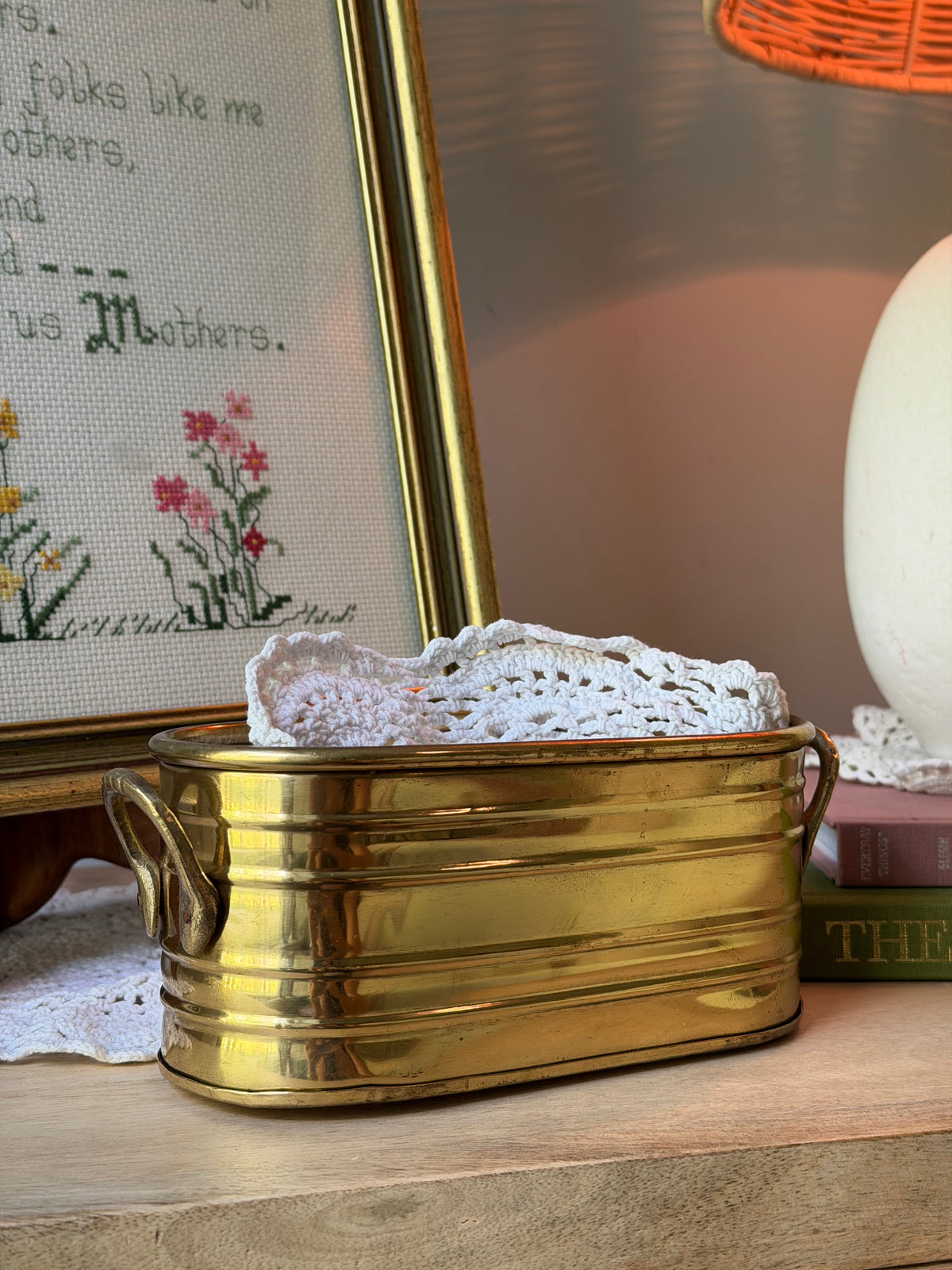 Brass Planter