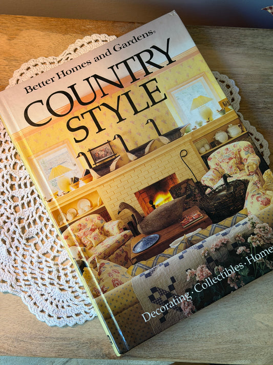 Country Style Coffee Table Book