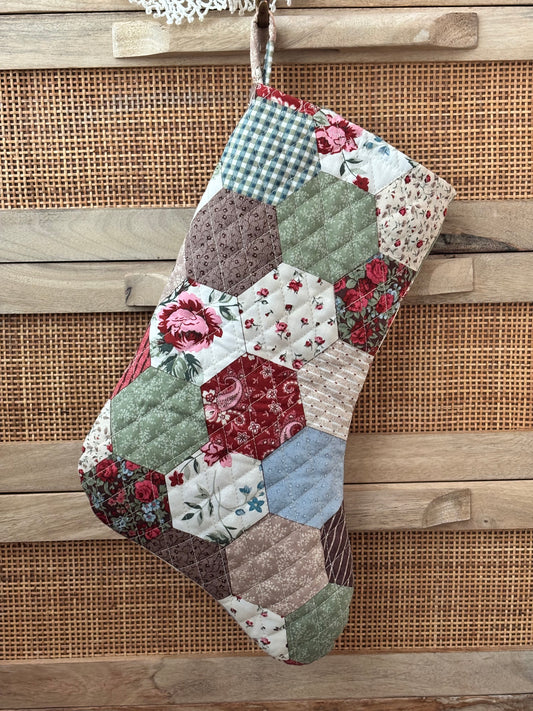Quilted Patchwork Stocking