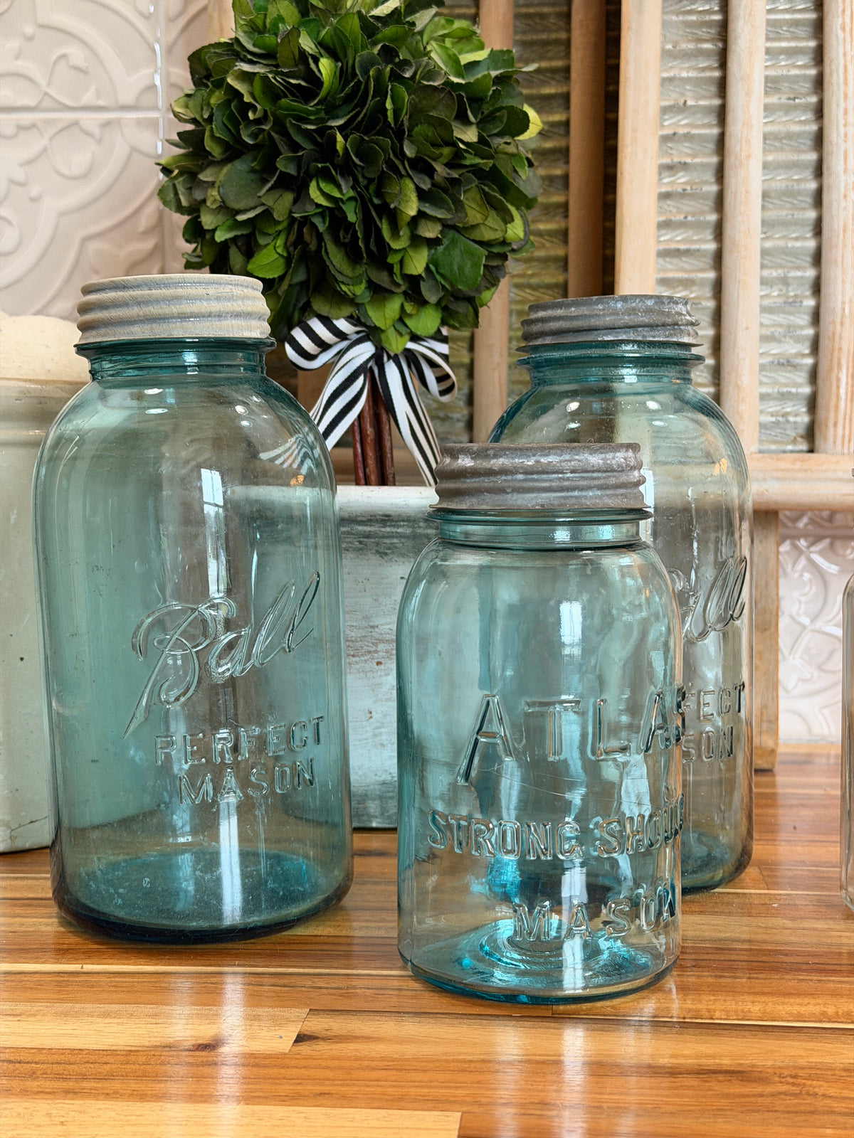 Vintage Mason Jars