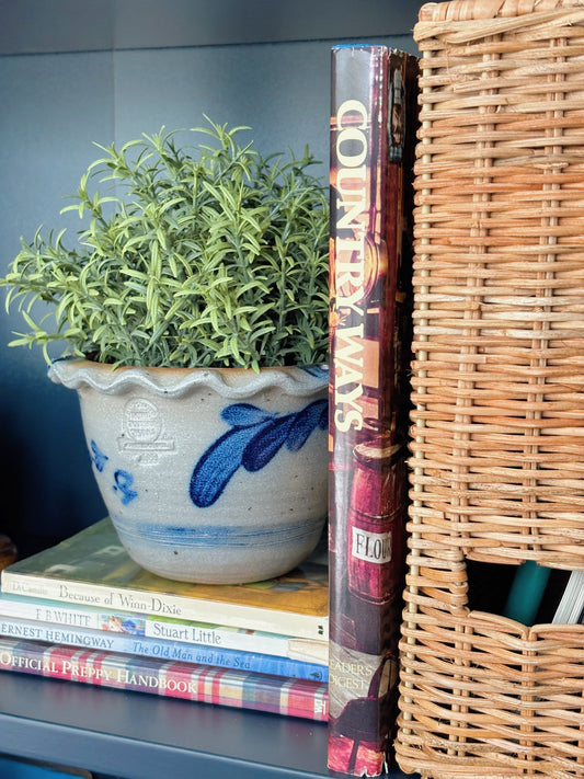 Vintage Rowe Pottery Salt Glazed Planter