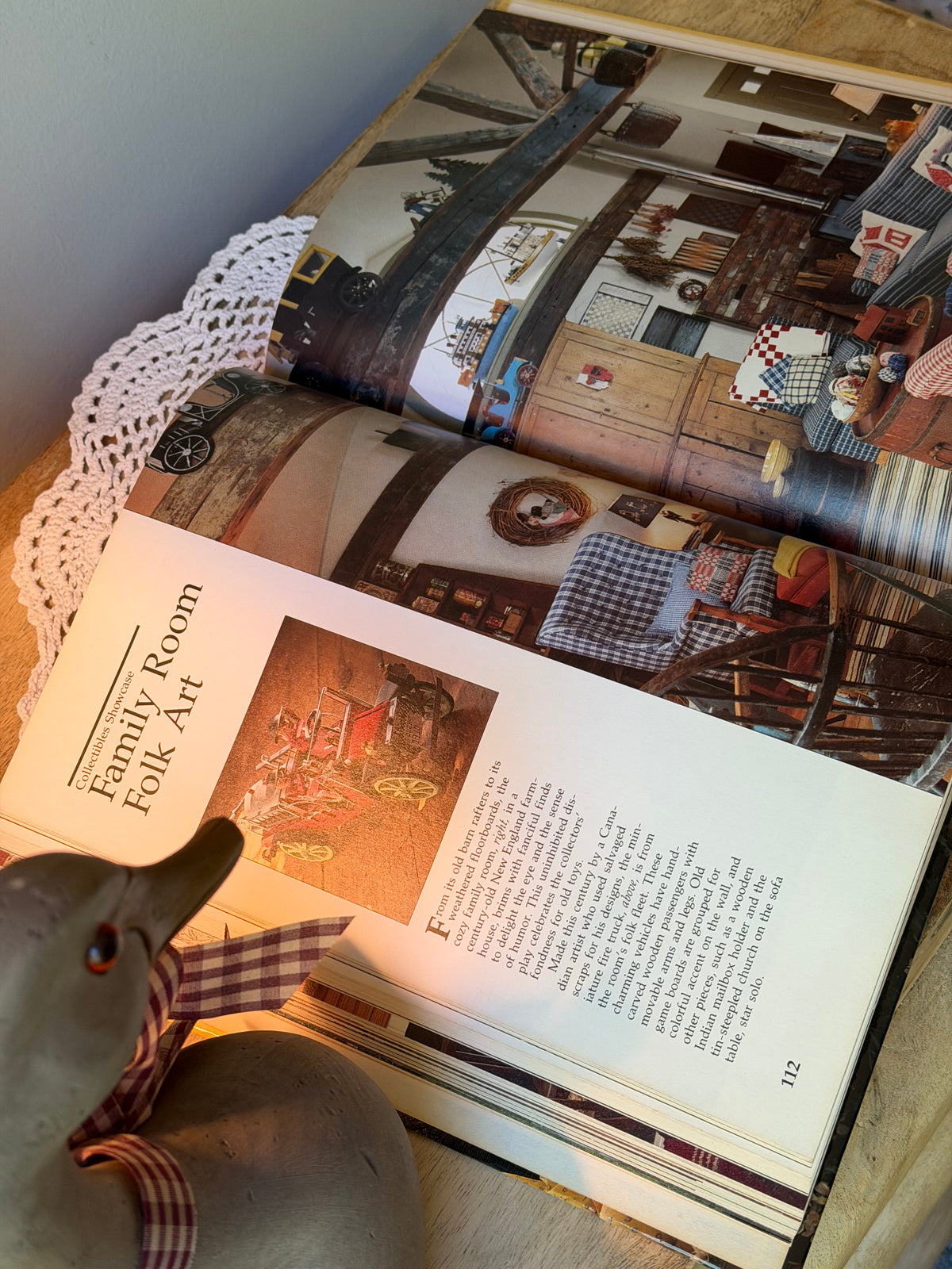 Country Style Coffee Table Book
