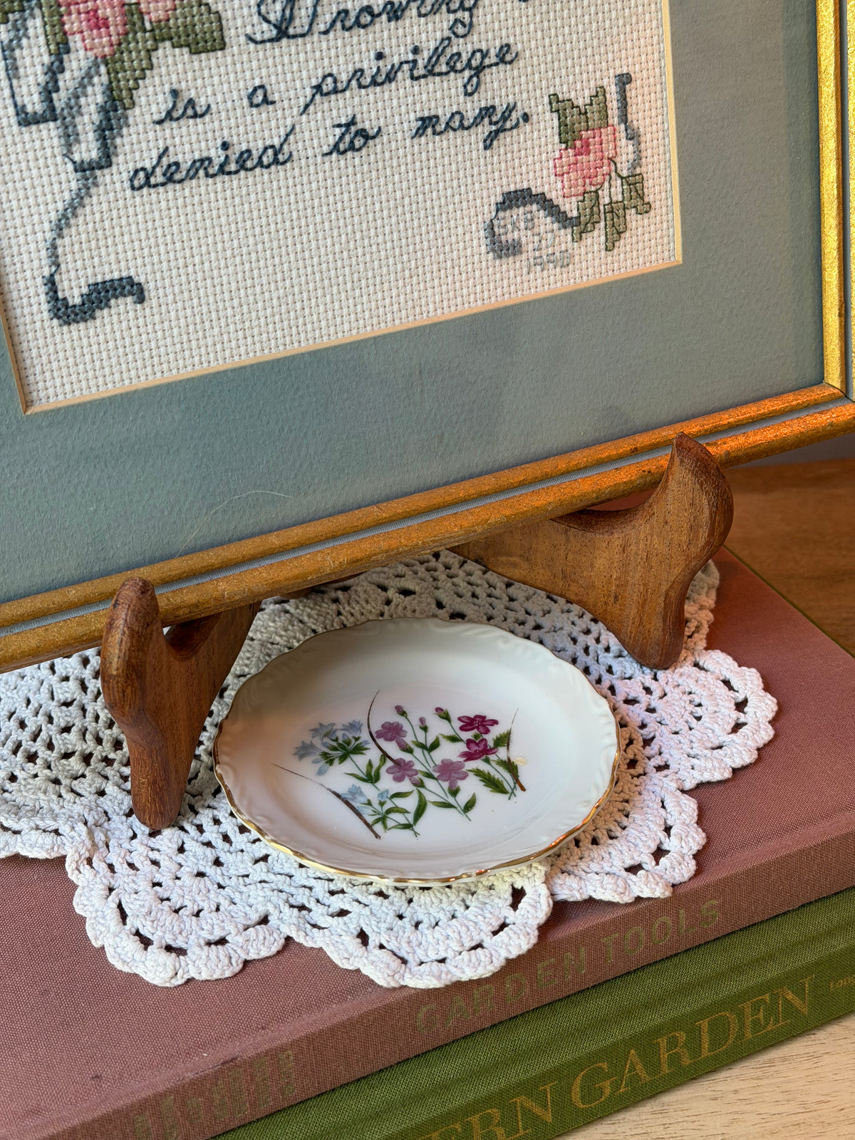 Floral Ring Dish