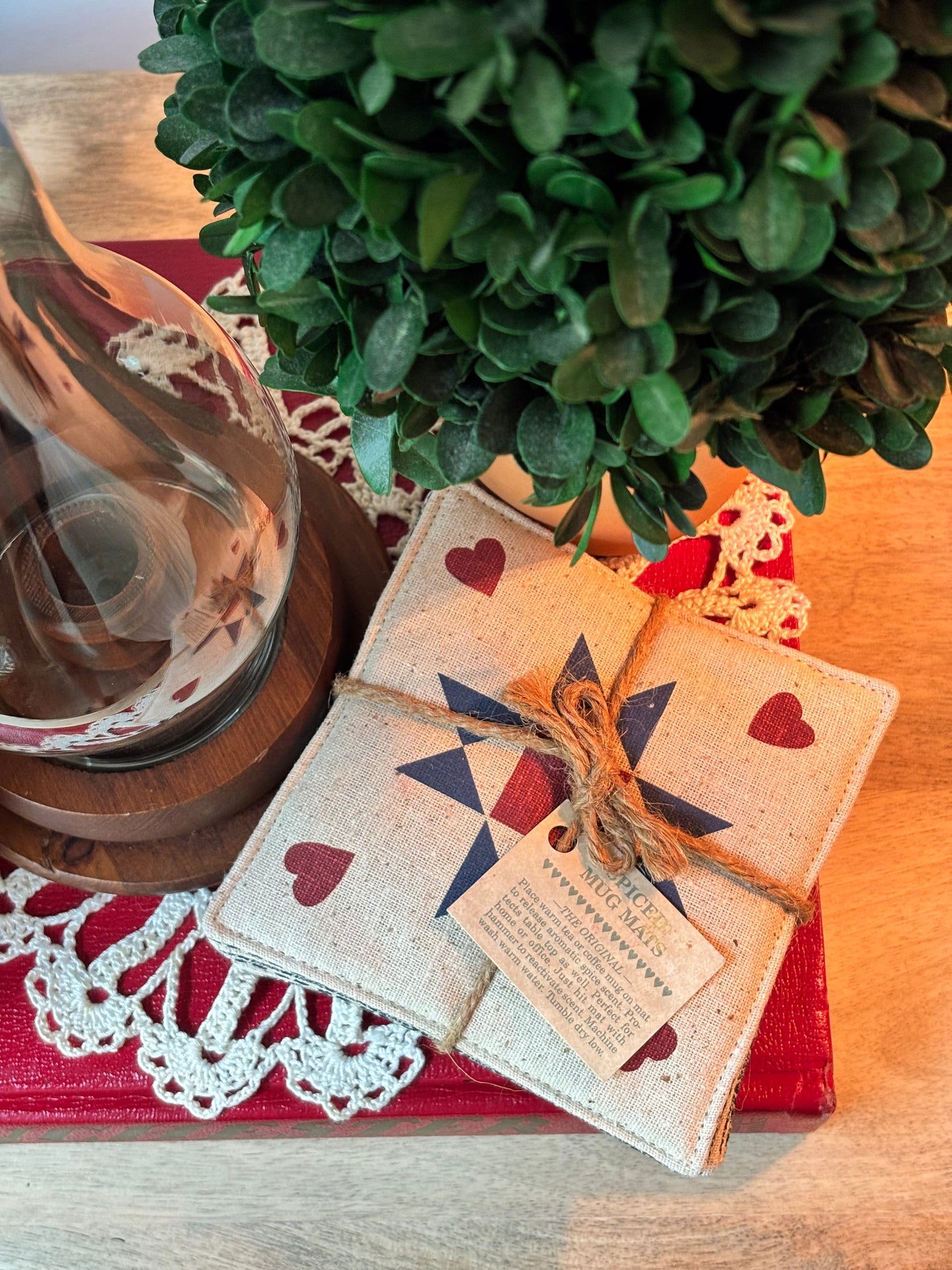 Set of 4 Spiced Mug Mats