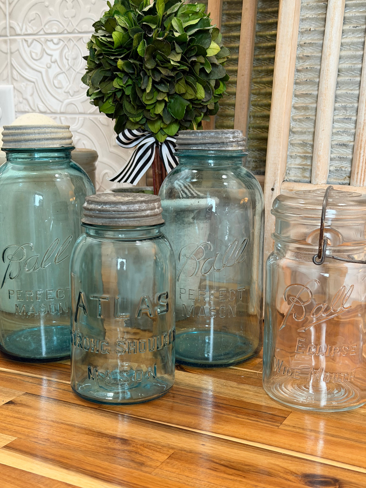 Vintage Mason Jars