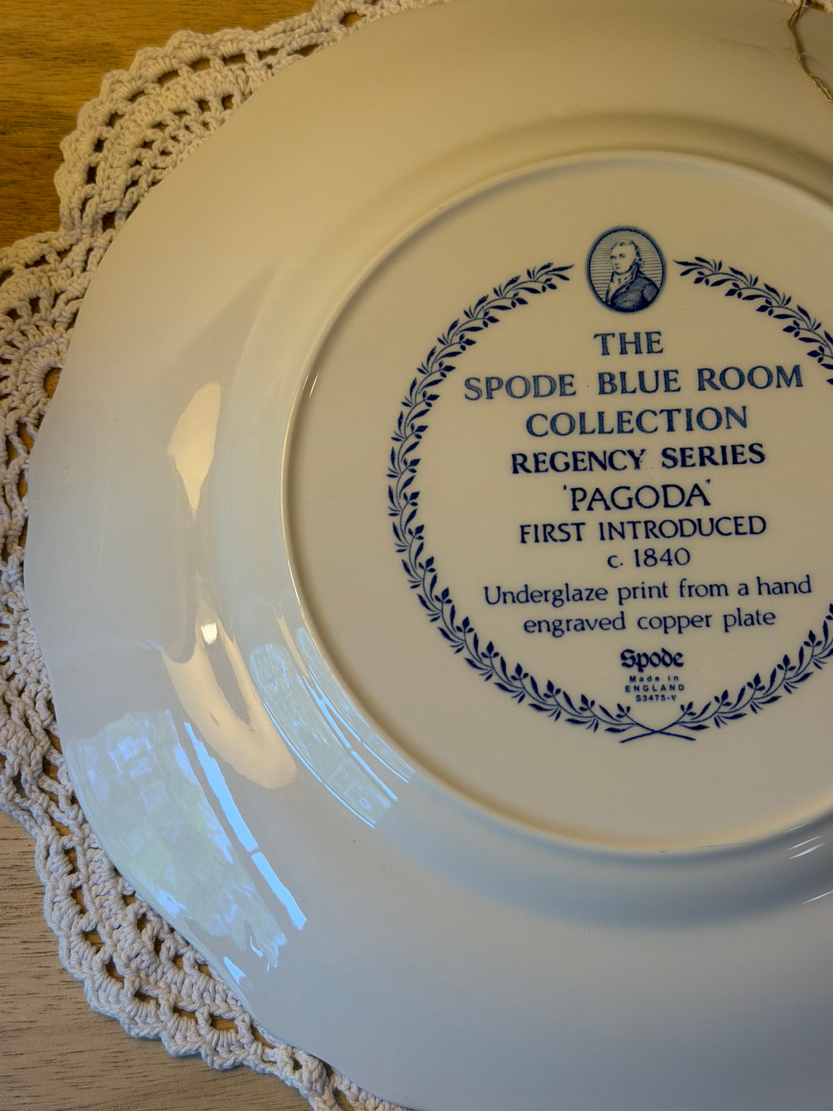 Blue and White Transferware & Plates
