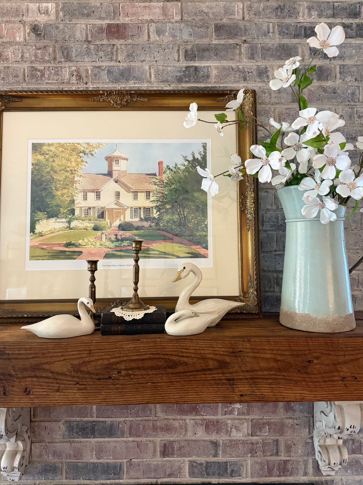 Set of 2 Brass Candlesticks