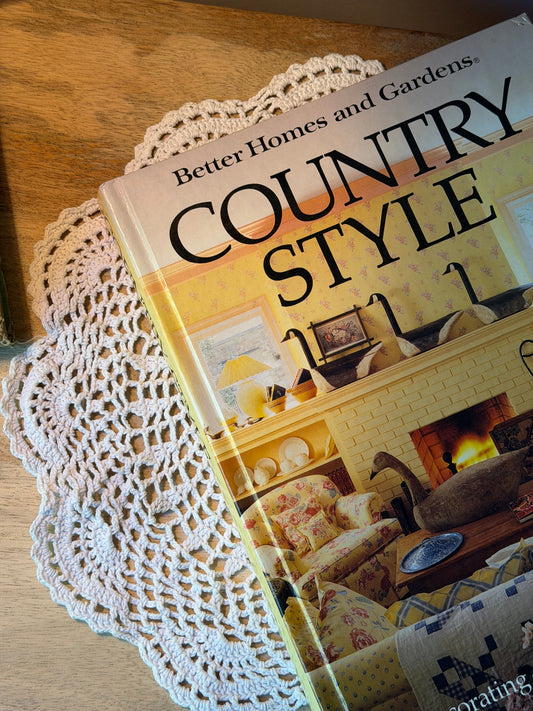Country Style Coffee Table Book
