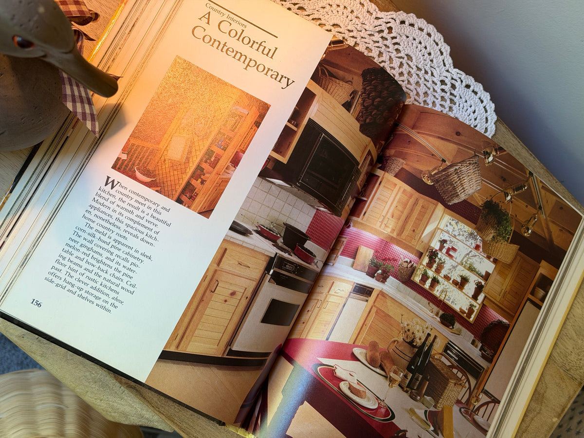 Country Style Coffee Table Book