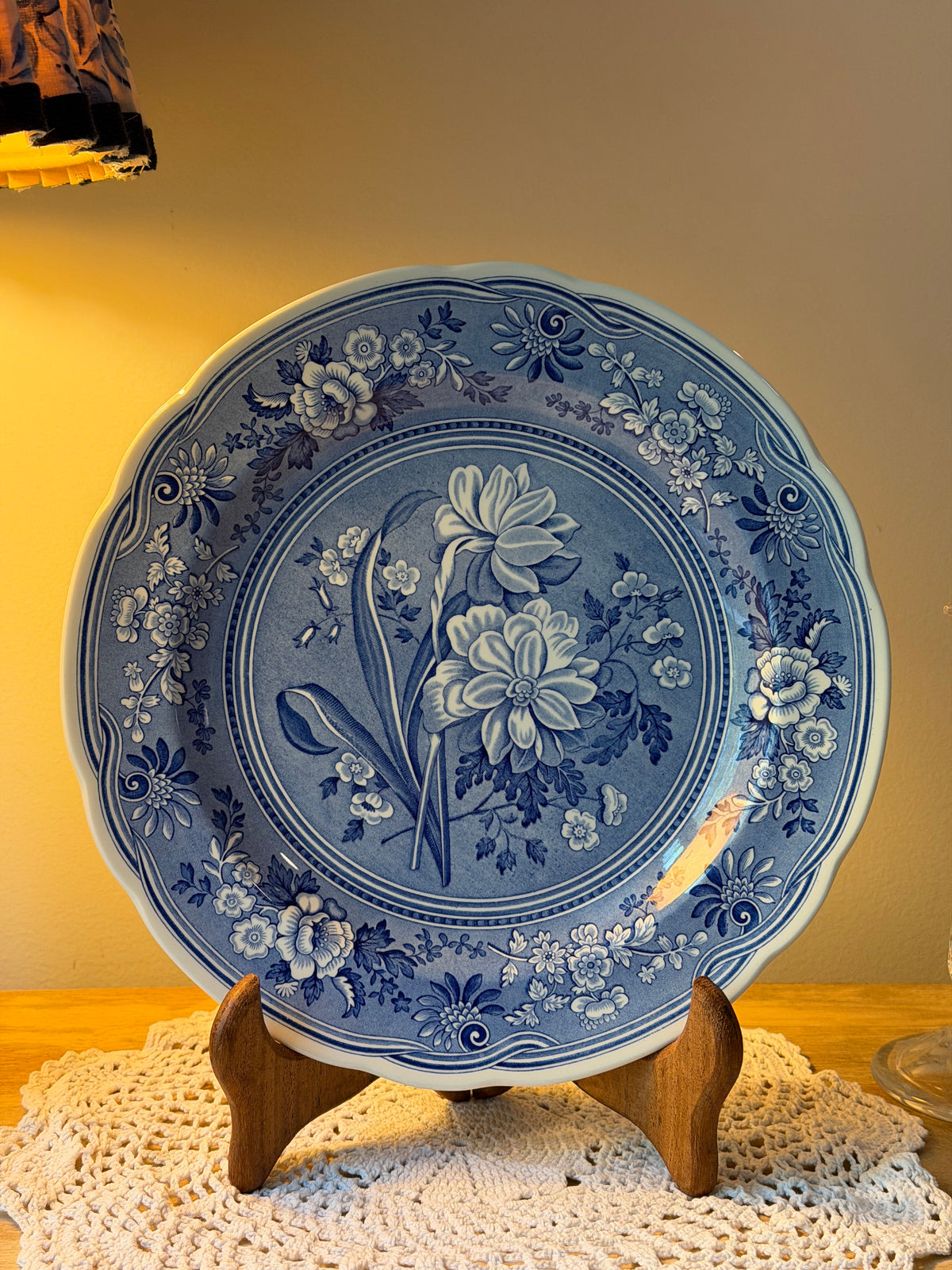 Blue and White Transferware & Plates
