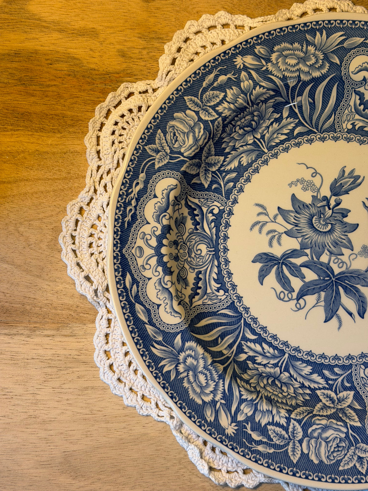 Blue and White Transferware & Plates