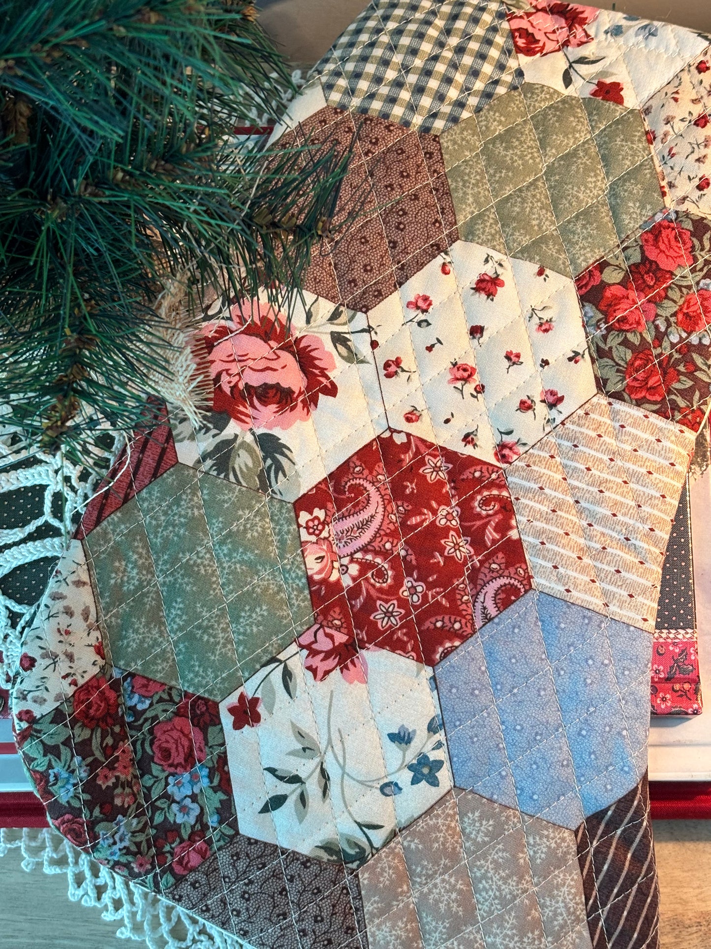 Quilted Patchwork Stocking
