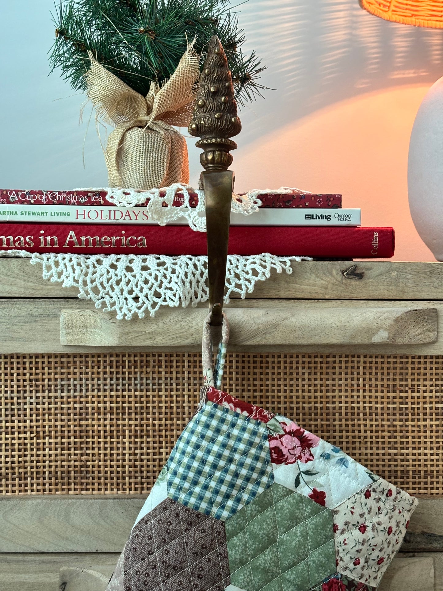 Quilted Patchwork Stocking