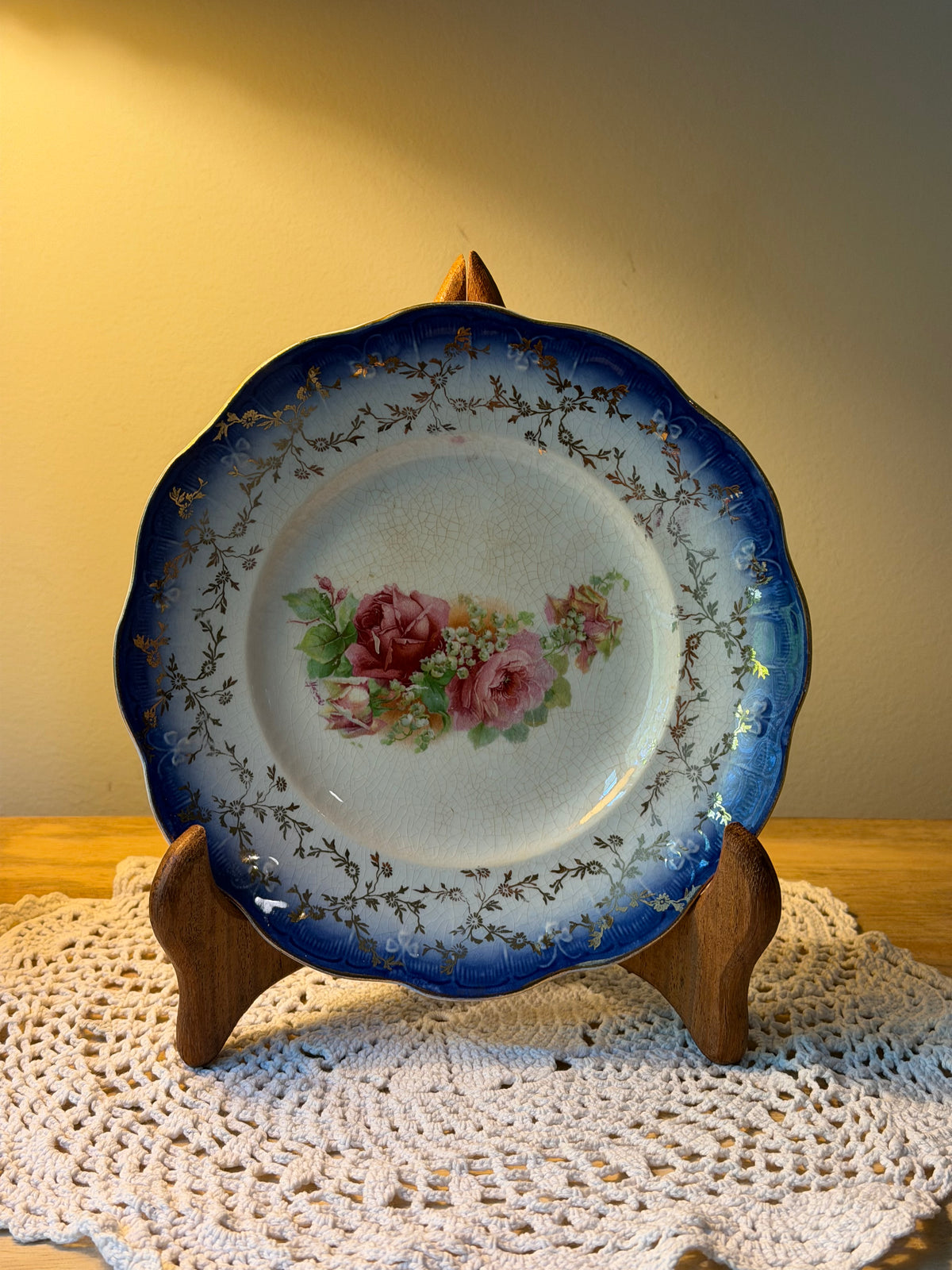 Blue and White Transferware & Plates
