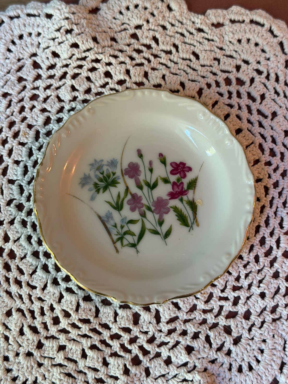 Floral Ring Dish