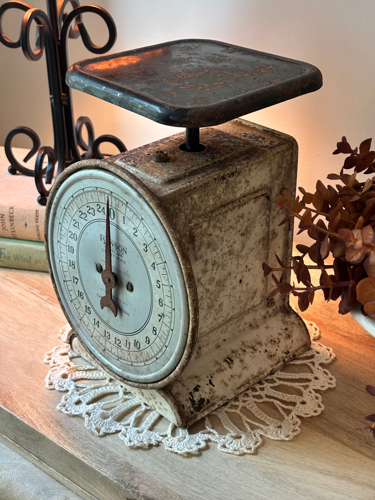 Primitive Chippy Kitchen Scale