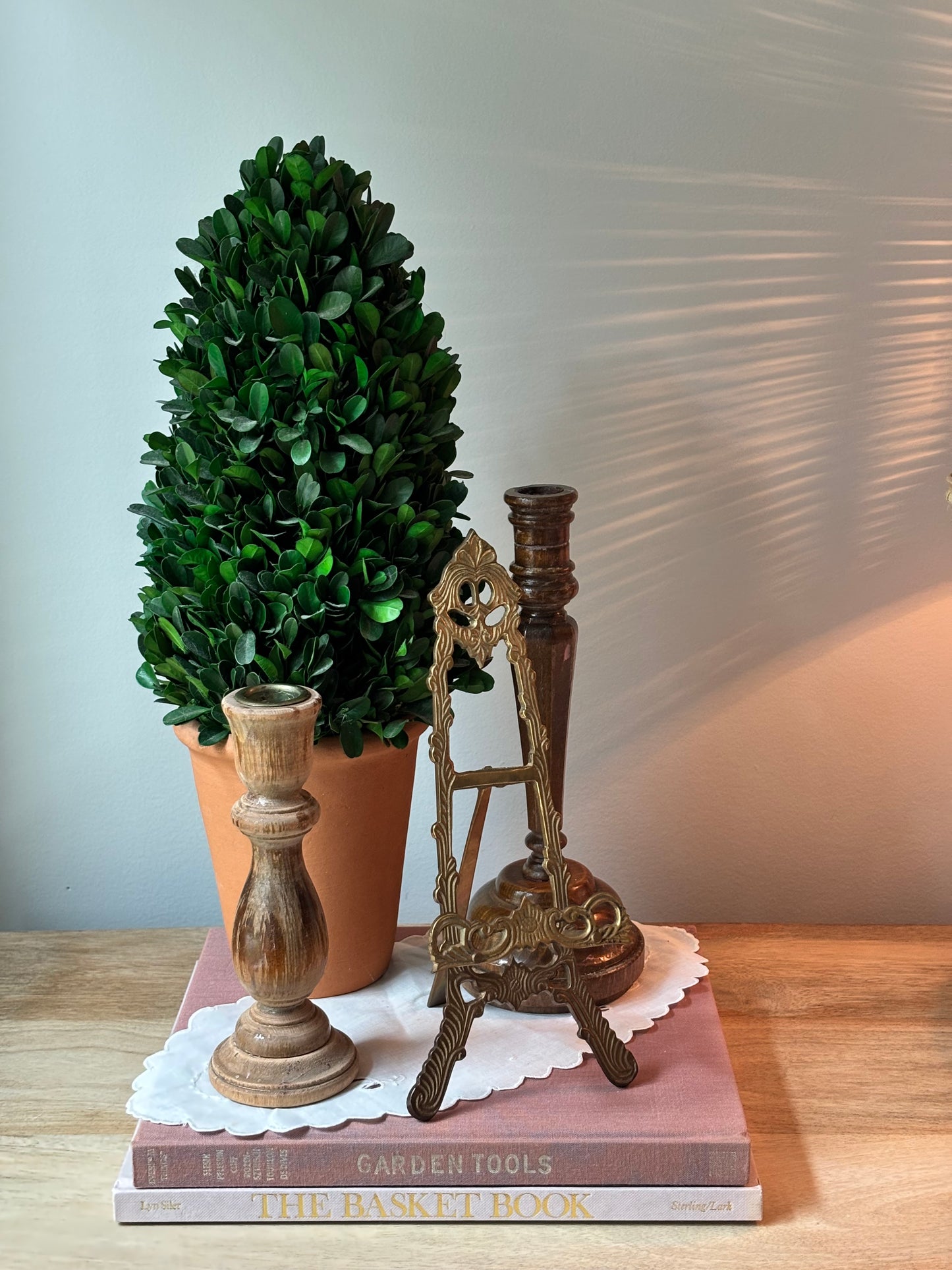 Ornate Brass Easel