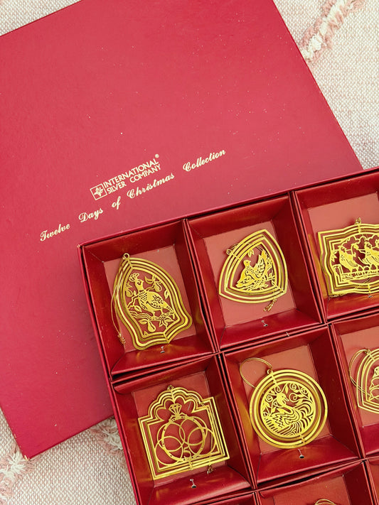 The Twelve Days of Christmas Ornaments