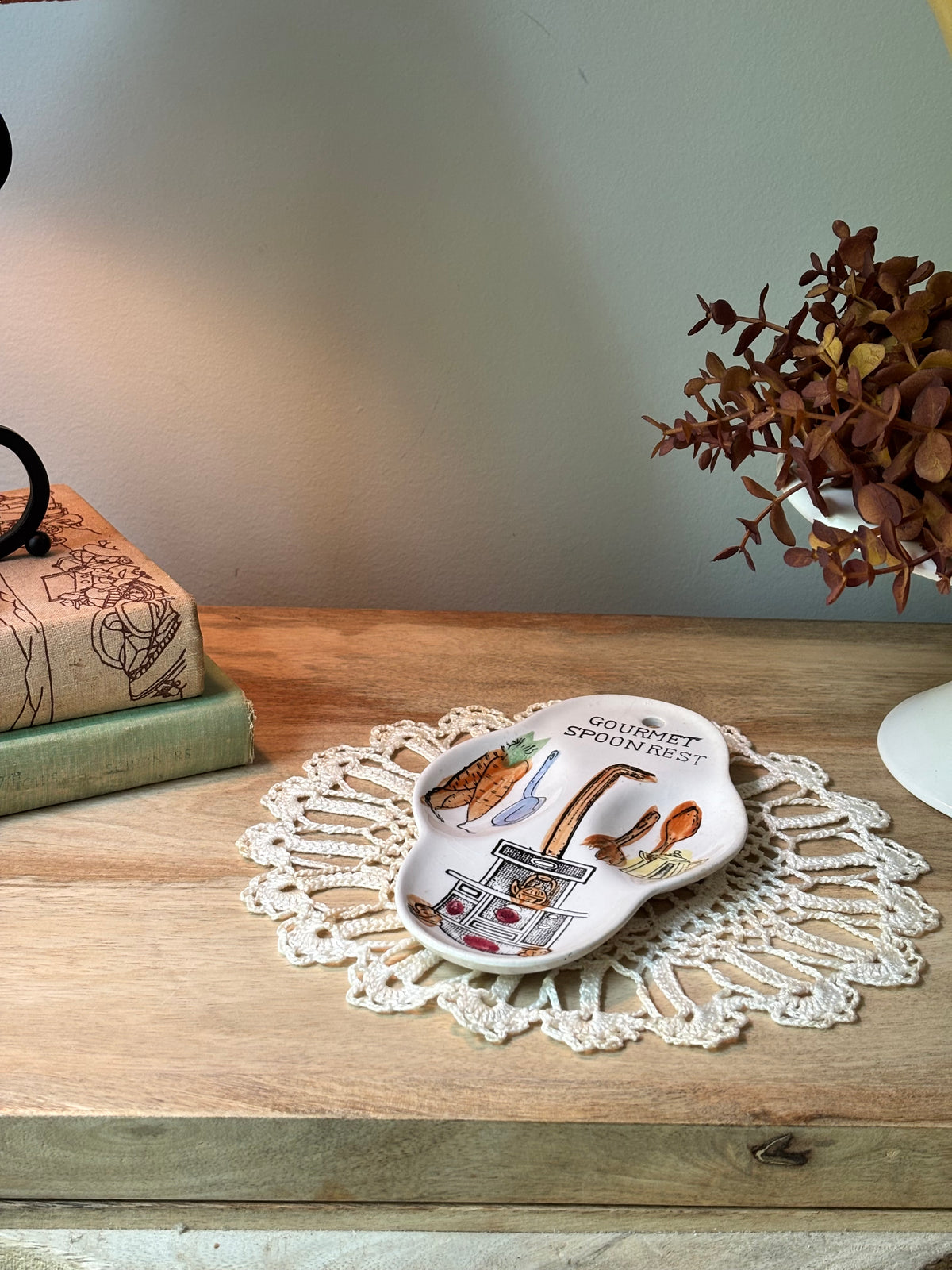 Vintage Gourmet Spoon Rest