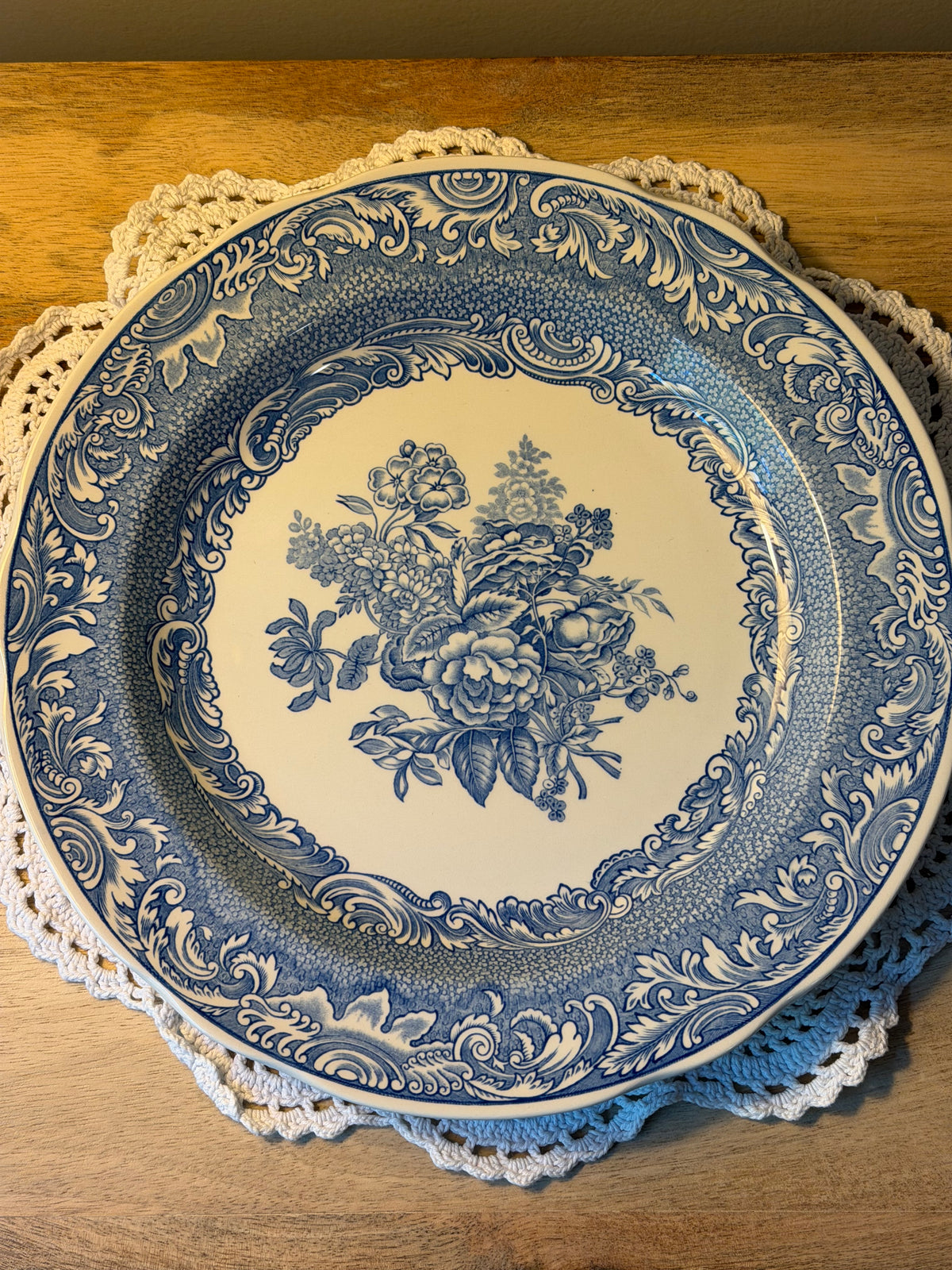 Blue and White Transferware & Plates