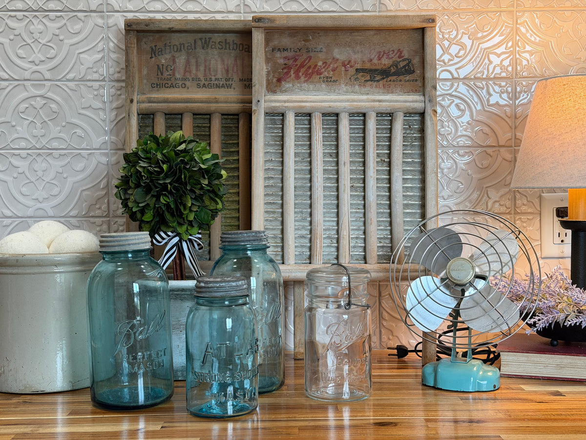 Vintage Mason Jars