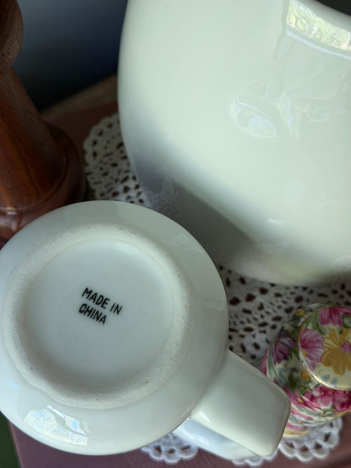 Ironstone Chunky Creamer