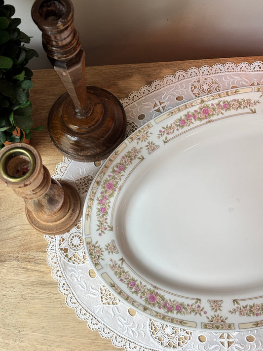 Floral Platter Majesty Trianon by Sango