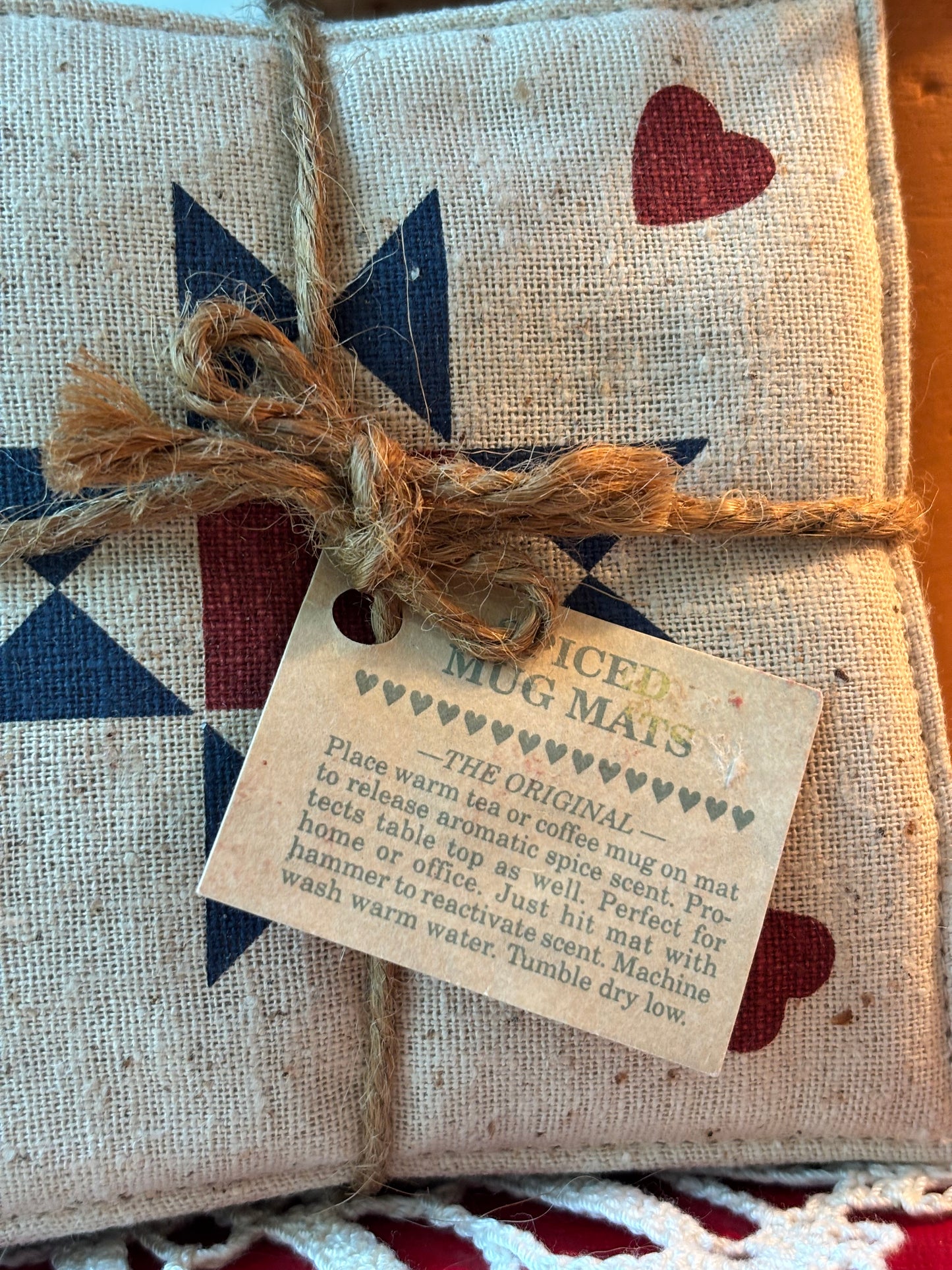 Set of 4 Spiced Mug Mats