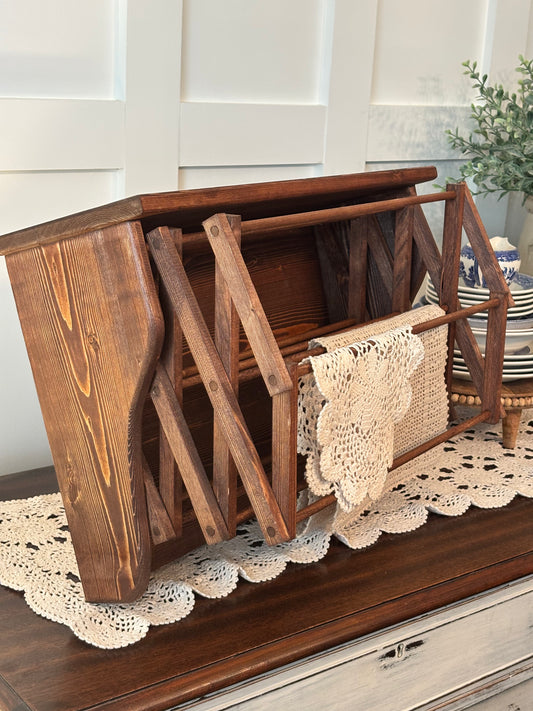Grampy's Hand-Made Vintage-Inspired Drying Rack